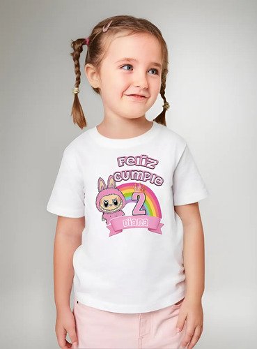 D_732934-MLM88677430948_072025-O.jpg Playera Labubu Cumpleaños