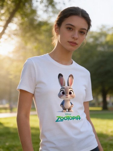 D_738983-MLM109067508312_042026-O.jpg Playera De Zootopia Para Niña Niño