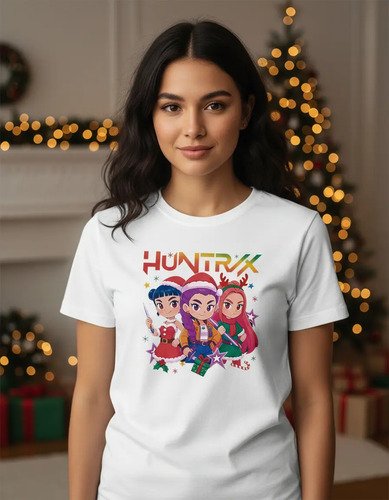 Playeras Las Guerreras K-pop Navidad