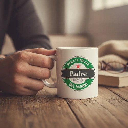 Taza Dia Del Padre Heineken