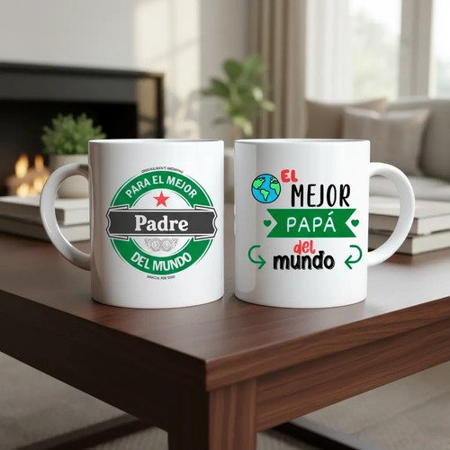 Taza El Mejor Papá Del Mundo