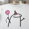 D_744967-MLM92441812797_092025-O.jpg Playera De Flork Para Cumpleaños Para Niño O Niña