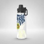Botella De Agua 750 Ml Aluminio - Goku Vestido Del America