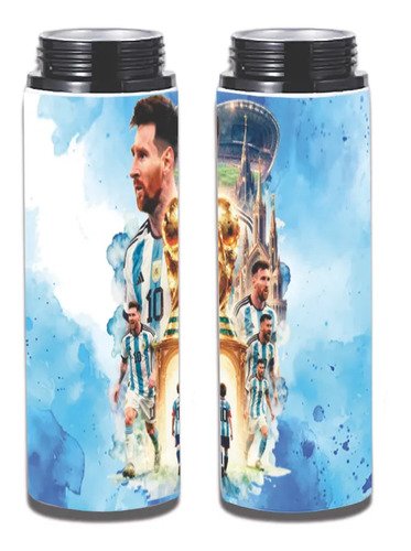 Botella De Agua 750ml Aluminio - Argentina Messi