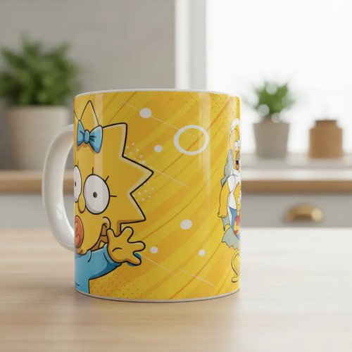 Taza De Los Simsons Diferentes Personajes
