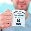 Taza Aquí Toma El Mejor Papá