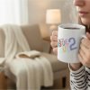 Taza Intensamente 2 De Cerámica 325 Ml.