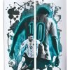 Botella De Agua 750 Ml Aluminio - Messi Argentina 10