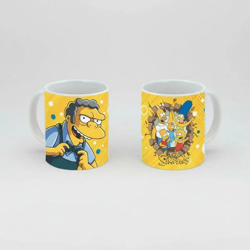 Taza De Los Simsons Diferentes Personajes