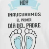 D_777279-MLM92879117103_092025-O.webp Playera Y Pañalero Hoy Inauguramos El Primer Dia Del Padre