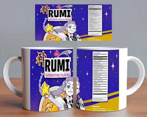 Taza Kpop Demon Hunters Ramyeon Huntrix