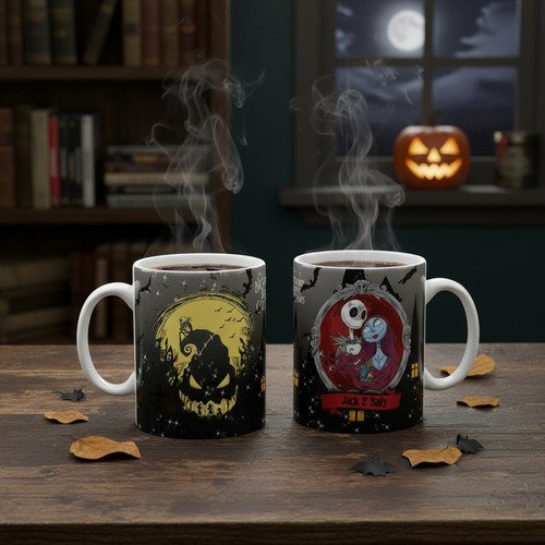Taza Del Extraño Mundo De Jack 325 Ml