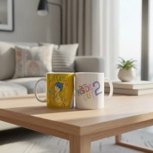 Taza Intensamente 2 De Cerámica 325 Ml.