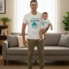 Kit Playera Y Pañalero Nuestro Primer Día Del Padre