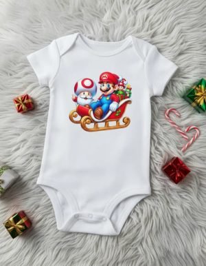 D_790410-MLM94810940137_102025-O.jpg Pañalero Navidad Mario Bros Trineo De Santa