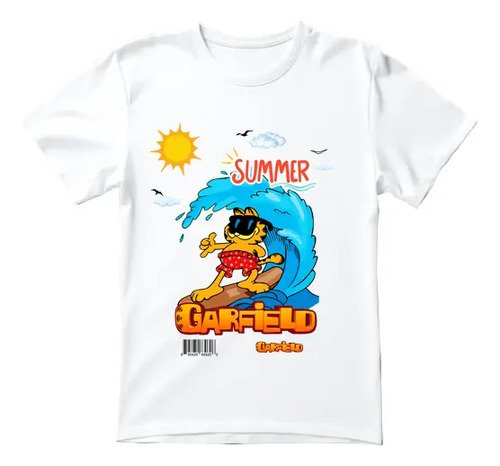 D_792525-MLM79275702422_092024-O.jpg Playera De Garfield De Los 90s Unisex