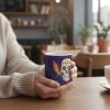 Taza De Calaveras Día De Muertos Ceramica