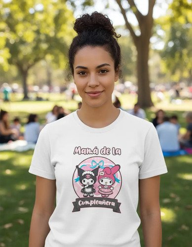 Combo 2 Playeras Unisex Y 1 Playera Infantil Kuromi