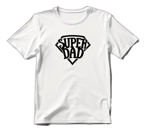 D_803638-MLM85423359995_052025-O.jpg Playera Día Del Padre Súper Papá Superman