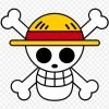 D_806536-MLM86870126527_062025-O.jpg Playera Infantil + Taza De One Piece Calavera Y Logo