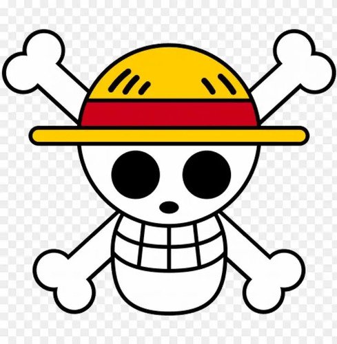 D_806536-MLM86870126527_062025-O.jpg Playera Infantil + Taza De One Piece Calavera Y Logo