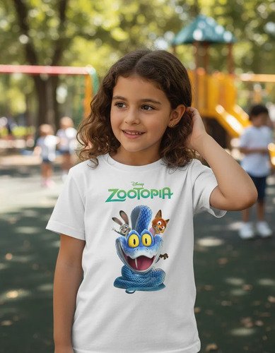 D_806718-MLM109903676921_042026-O.jpg Playera De Zootopia Para Niña Niño