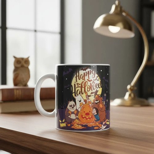 Taza Personalizada De Halloween Con Tu Foto