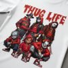 D_812637-MLM94067122062_102025-O.jpg Playera De Terror Para Halloween Unisex Thug Life Colección