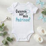Pañalero Quieren Ser Mis Padrinos Para Niño O Niña