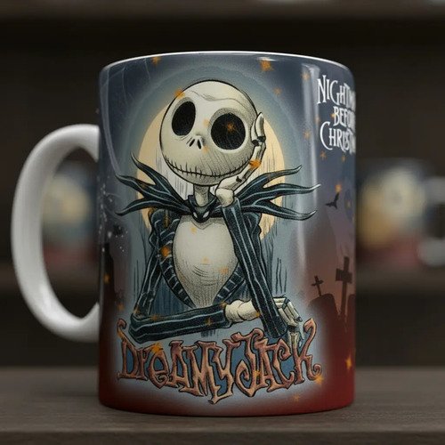 Taza Del Extraño Mundo De Jack 325 Ml