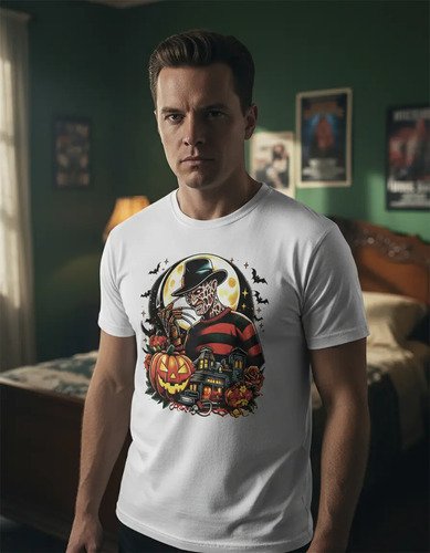 D_820536-MLM95869873845_102025-O.jpg Playera Freddy Krueger Terror