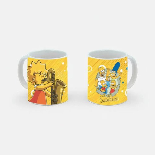 Taza De Los Simsons Diferentes Personajes