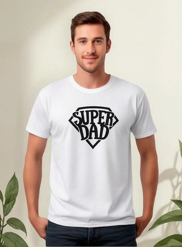 D_840793-MLM85120678658_052025-O.jpg Playera Día Del Padre Súper Papá Superman