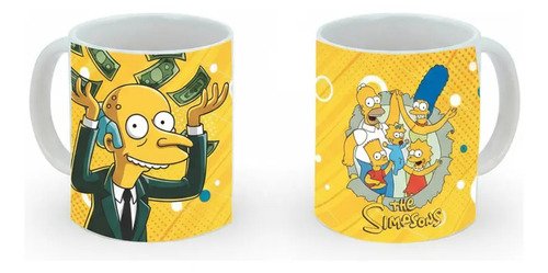Taza De Los Simsons Diferentes Personajes