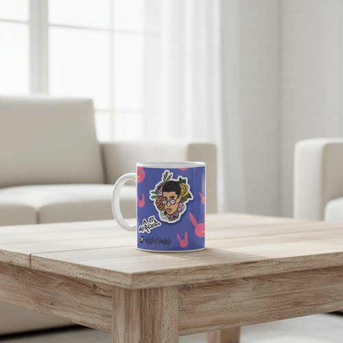 Taza De Bad Bunny Varios Diseños Bonitos