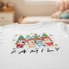 Playera Navidad Bluey Family Friends Infantil