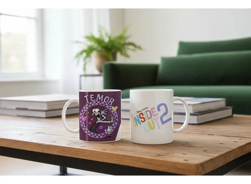 Taza Intensamente 2 De Cerámica 325 Ml.