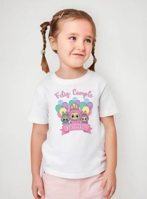 Playera Labubu Cumpleaños