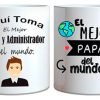 Taza Aquí Toma El Mejor Papá