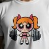 Playera Bombón Gym Mode Chicas Superpoderosas