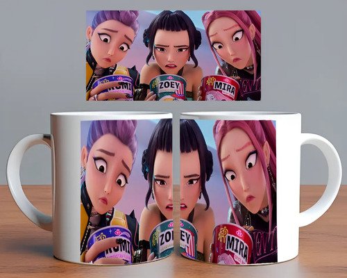 Taza K-pop Demon Hunters
