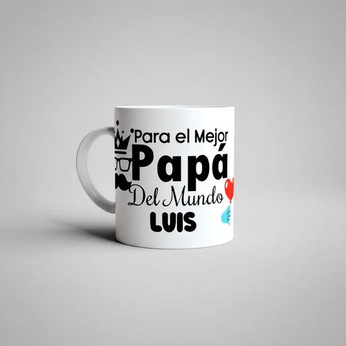 Taza El Mejor Papá Del Mundo