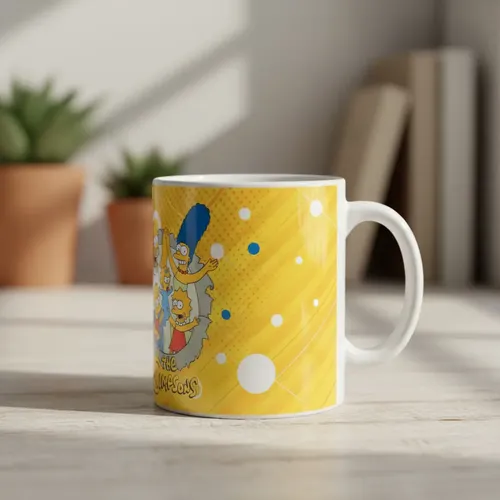 Taza De Los Simsons Diferentes Personajes