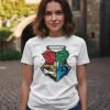 Playera Con Logo De Hogwarts Harry Potter Unisex