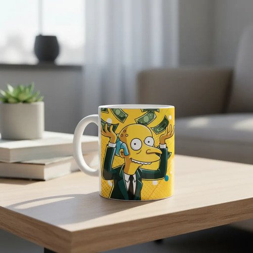 Taza De Los Simsons Diferentes Personajes