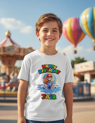D_895710-MLM92707651086_092025-O.jpg Playera Mario Bros Para Cumpleaños Personalizada Fiesta