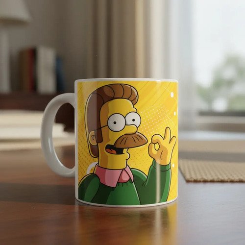 Taza De Los Simsons Diferentes Personajes