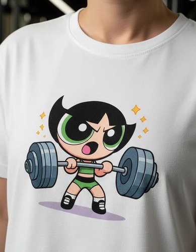 D_899212-MLM92537142949_092025-O.jpg Playera Chicas Superpoderosas Gym