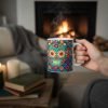 Taza De Calaveras Día De Muertos Ceramica