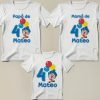 D_903593-MLM85168587150_052025-O.jpg Combo 3 Playeras De Plim Plim Globos Fiesta Papá Mamá Hijo